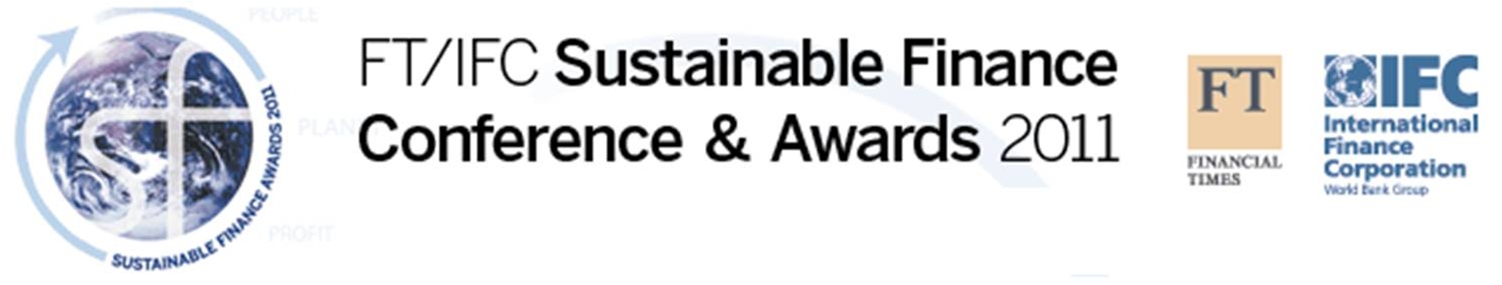 FT/IFC Sustainable Finance Awards